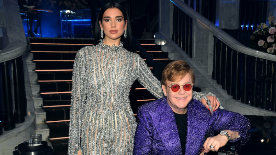 Dua Lipa fiton çmimin për bashkëpunimin më të mirë me Elton Johnin në