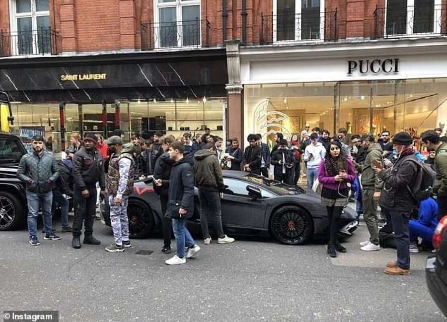 Lamborghini Aventador РІ Р›РѕРЅРґРѕРЅРµ