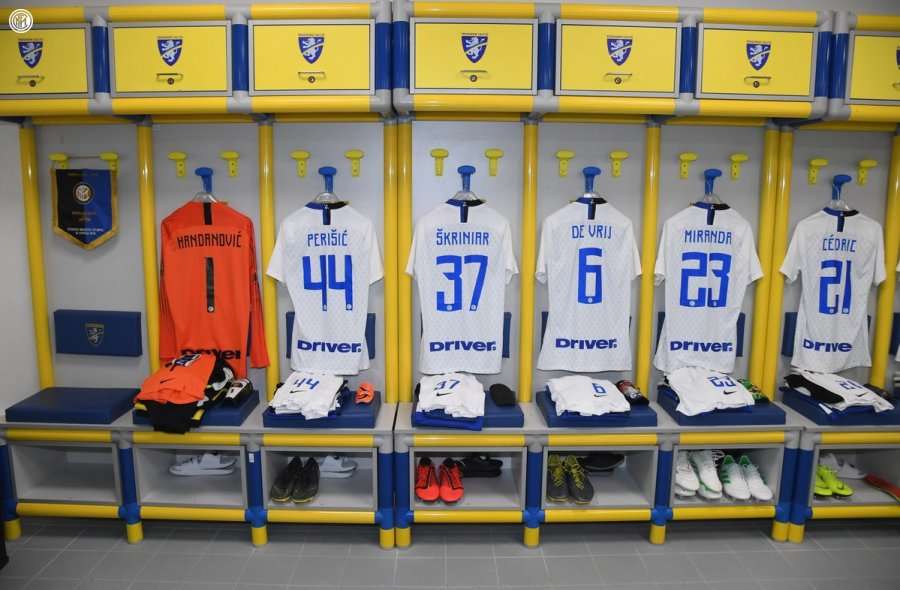 Formacionet zyrtare: Frosinone - Inter