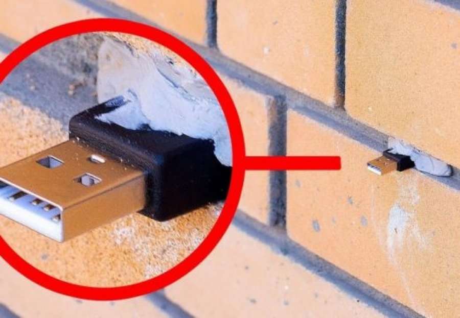Mos e merrni kurrë një USB që e gjeni në rrugë