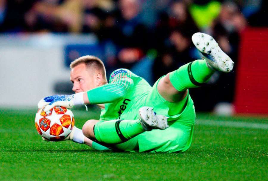 Ter Stegen nuk mundi ta festojë golin e dytë të Messit ndaj Unitedit, kjo është arsyeja