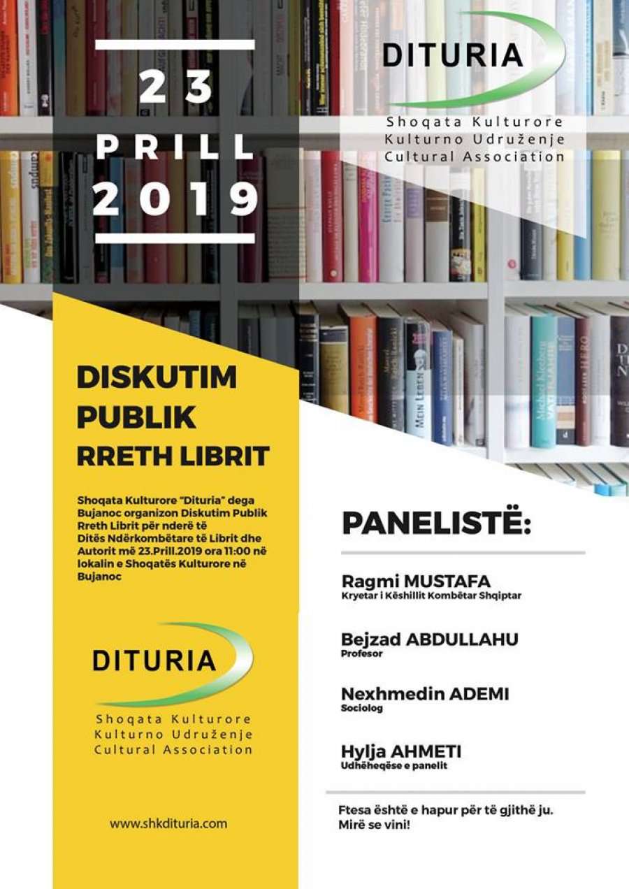Diskutim publik për librin në Bujanoc