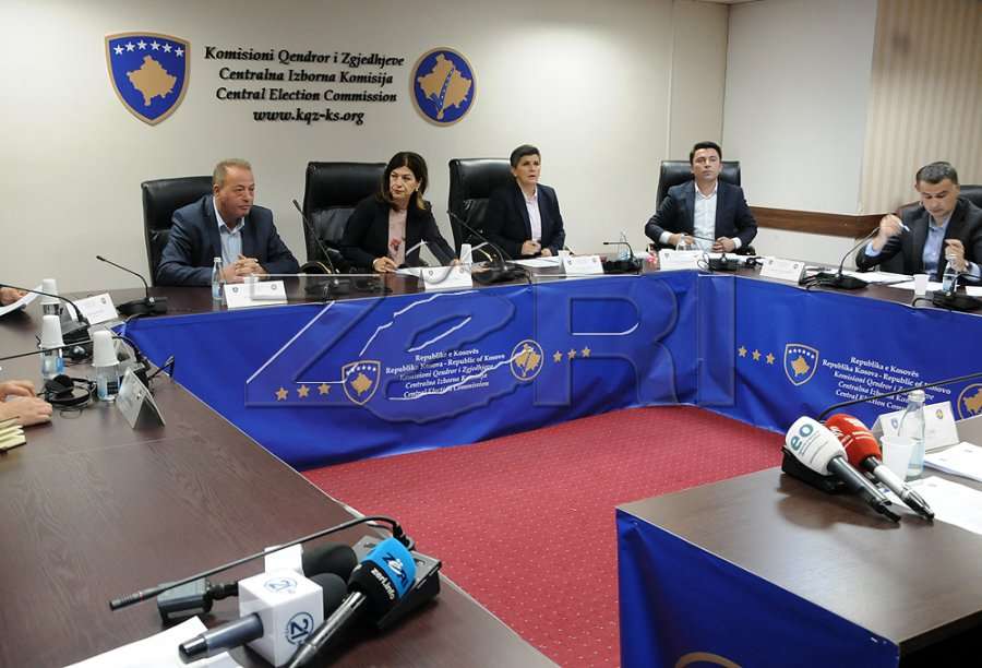 Shkak Lista Serbe, KQZ ndërpret mbledhjen