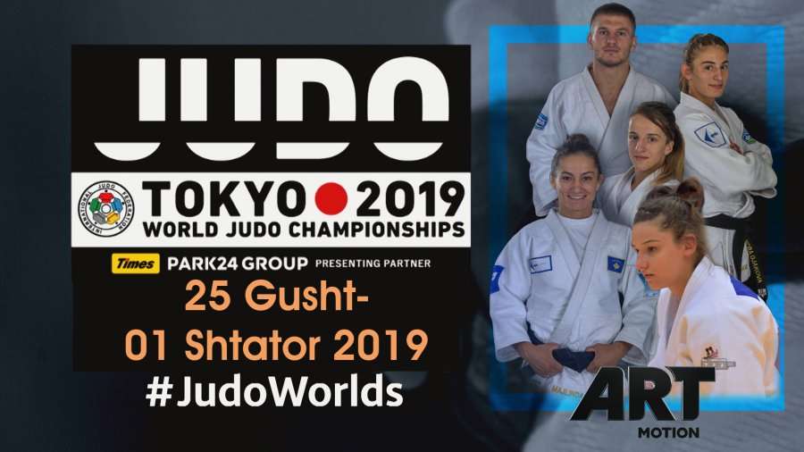 Kampionati Botëror në Judo, Tokio 2019 ekskluzivisht në Artmotion