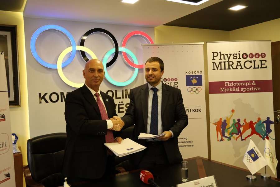 KOK-u nënshkruan kontratë sponsorizuese për përmirësimin e shëndetit të sportistëve