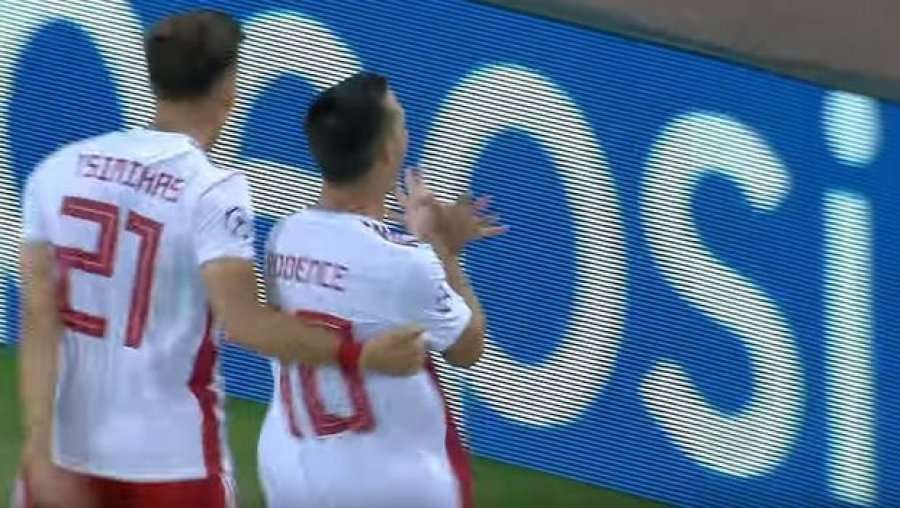 Serbët e vlerësojnë si skandaloze festën me shqiponjë në ndeshjen Olympiacos – Krasnodar