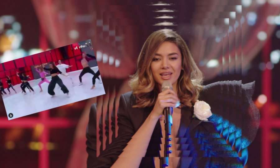 Zbulohet koreografia, Elvana pritet ta ndez skenën e Festivalit të Këngës