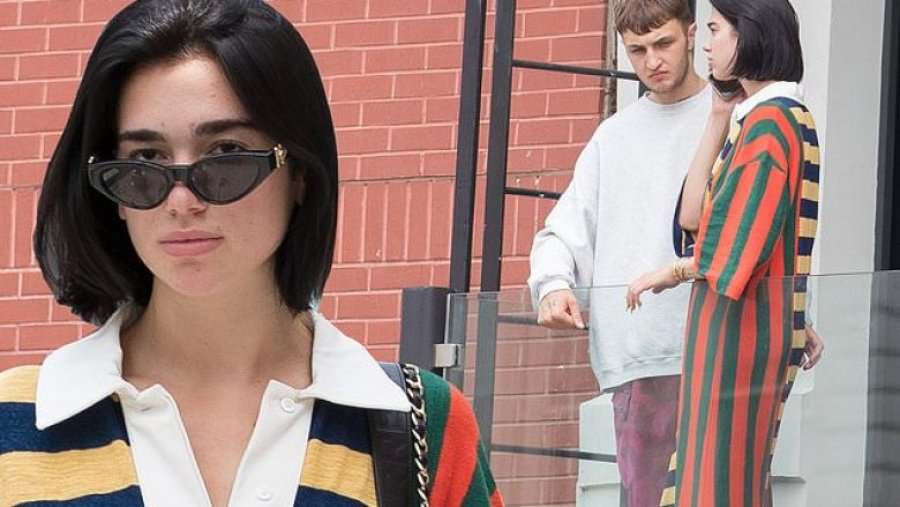 Dua Lipa fotografohet sërish në krahët e të dashurit të ri