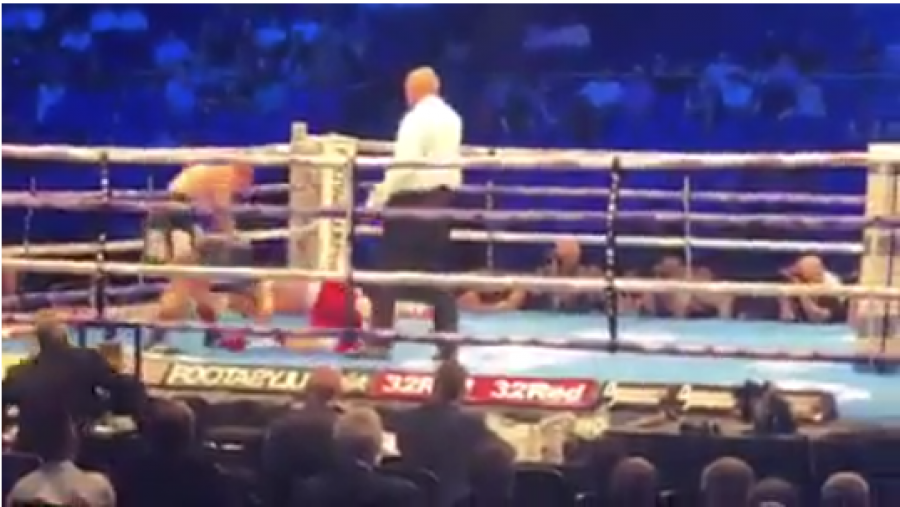 Momenti kur Florian Marku nokauton rivalin e tij