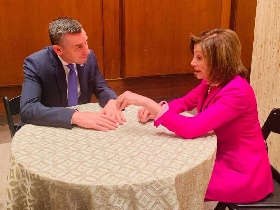 Kryetarja e Kongresit Amerikan ia konfirmon Veselit përkrahjen për Kosovën në të gjitha proceset