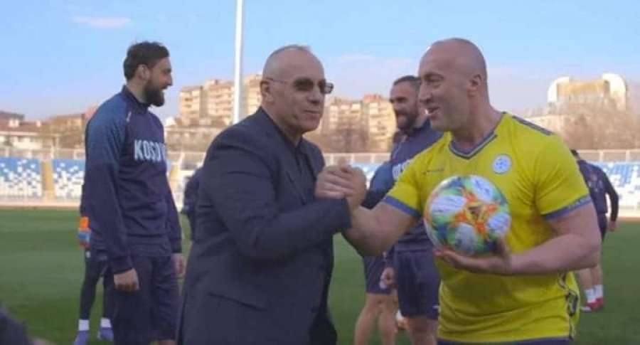 Kryetari i FFK-së, Agim Ademi ka dy fjalë për Ramush Haradinajn