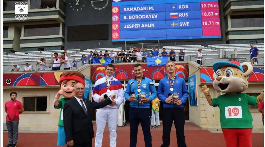 Presidenti Besim Hasani ndau medaljen për Muhamet Ramadanin