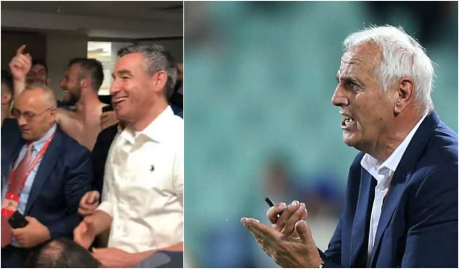 Kadri Veseli u paraqit në zhveshtore pas ndeshjes Bullgari - Kosovë, Bernard Challandes e komenton këtë rast