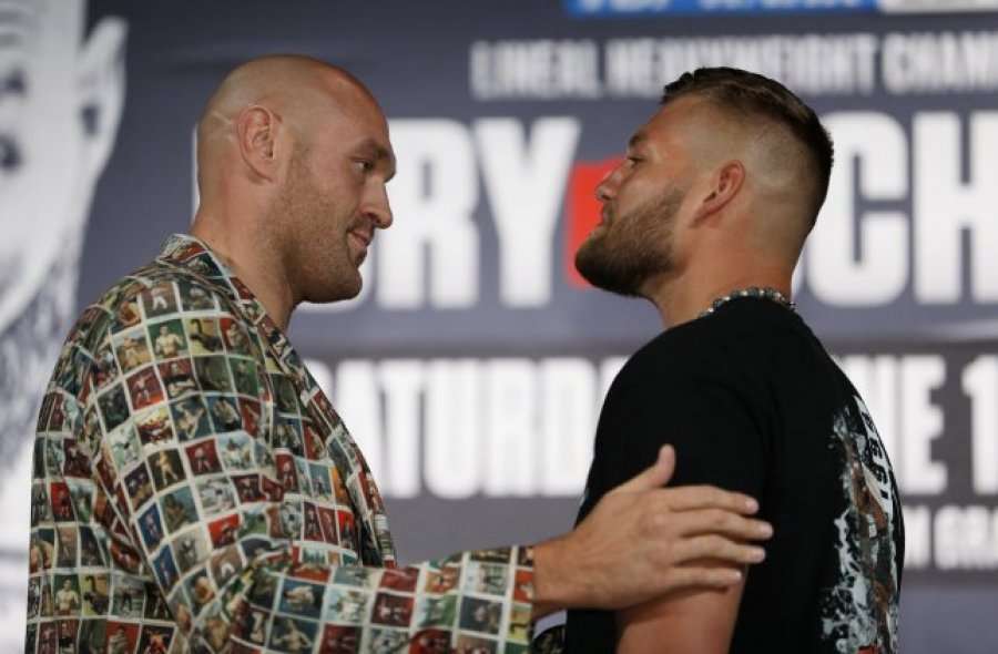 Këtu mund ta ndiqni meçin Fury – Schwarz
