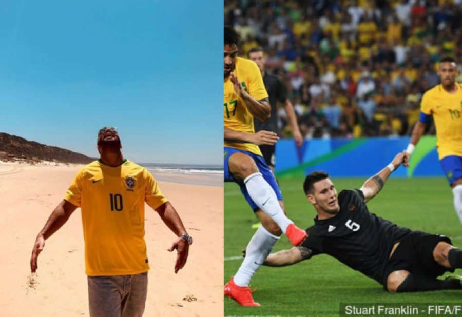 Futbollisti i njohur brazilian ‘luan’ pas këngës së Ledrit
