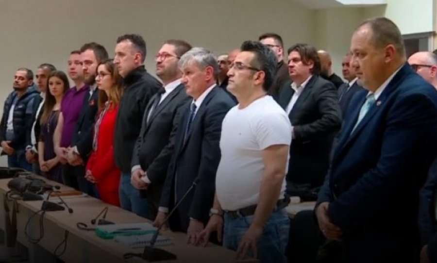 Dhuna në Kuvendin e Maqedonisë - Të akuzuarit dënohen me 233 vjet burg