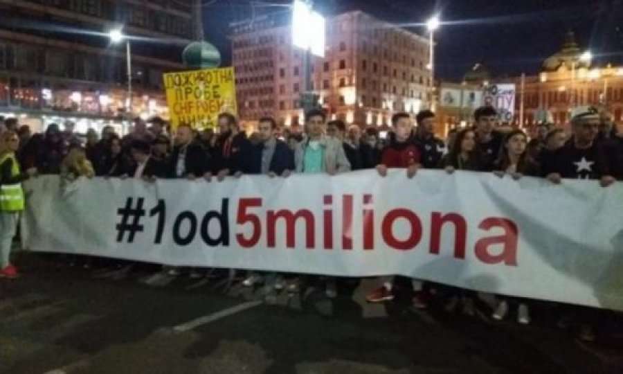 Protestuesit në Beograd: Më shumë kemi frikë tani sesa në vitin 1999