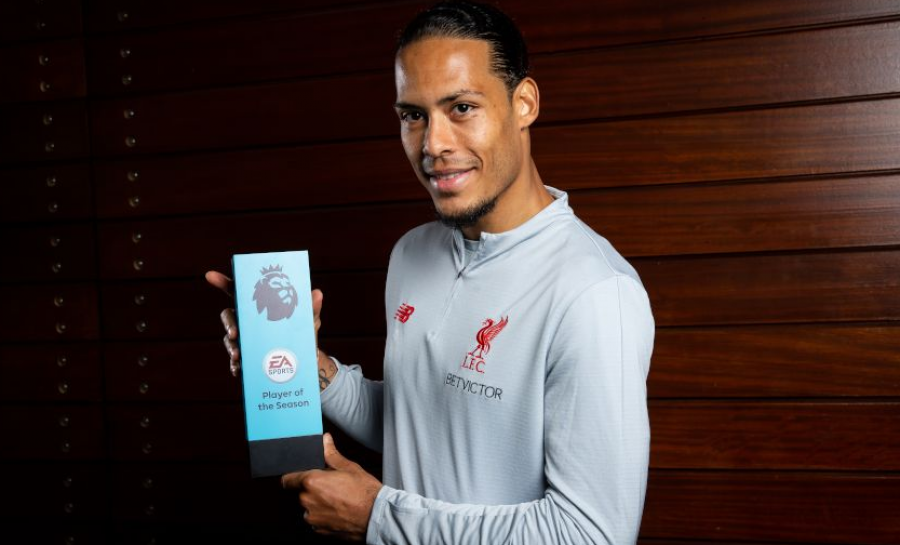 Zyrtare: Van Dijk futbollisti i sezonit nÃ« PremierligÃ«