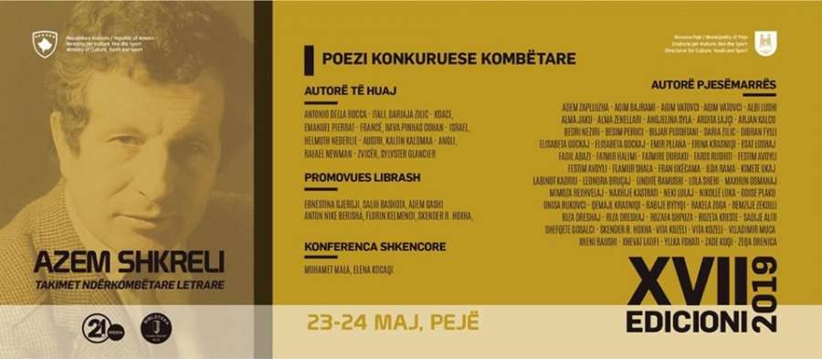 Nisin takimet ndërkombëtare letrare në Pejë