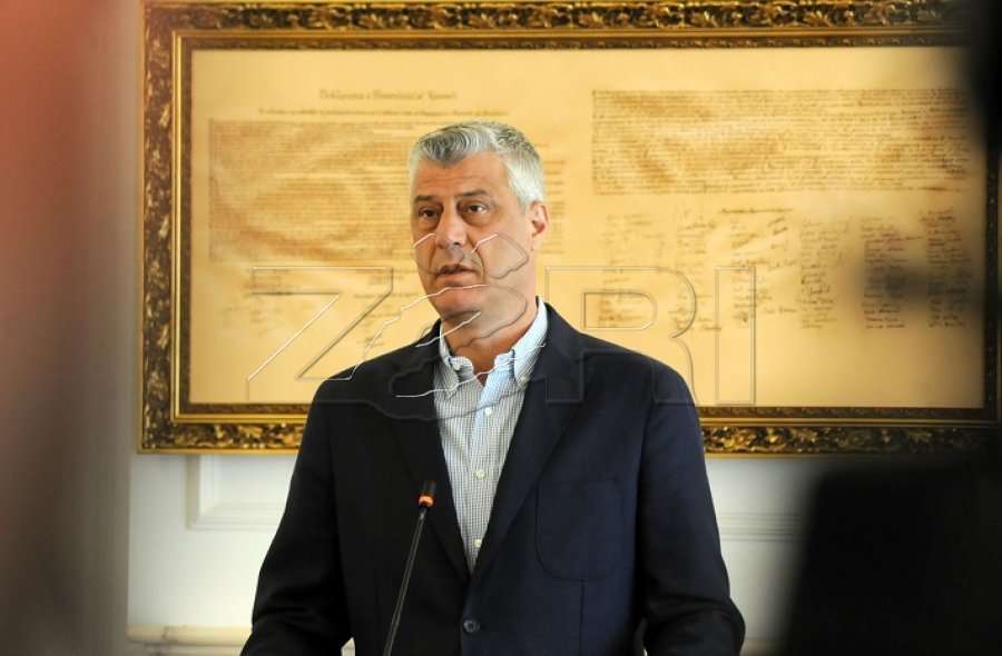Thaçi ringjall idenë për ndryshim të kufijve