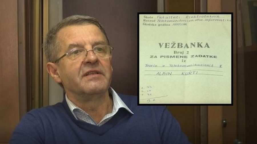 Prezantohen provimet e Albin Kurtit gjatë studimeve, flasin profesorët e tij në universitet