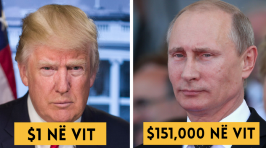 Këto janë pagat e 13 liderëve të botës