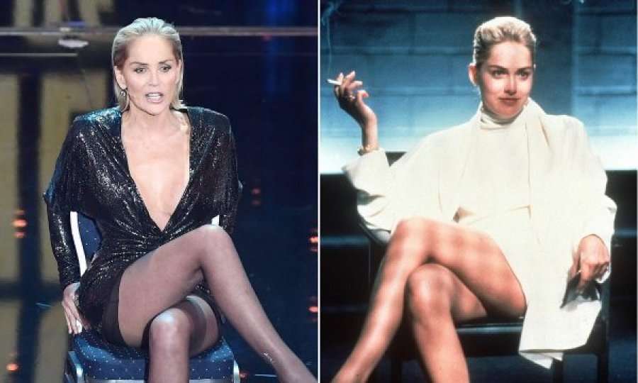 Sharon Stone përsërit skenën e nxehtë të “Basic Instinct”
