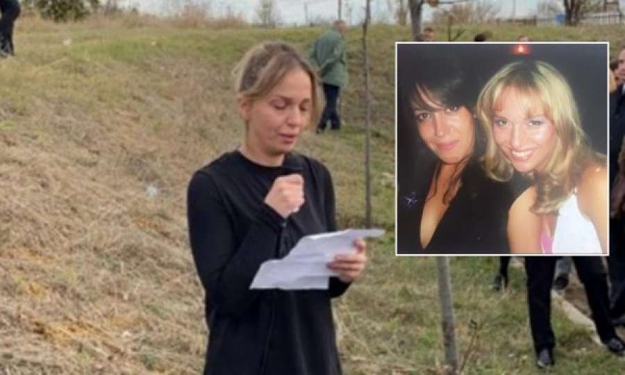 Fjalimi prekës i Teuta Krasniqit në varrimin e mikes së saj, Arzanës