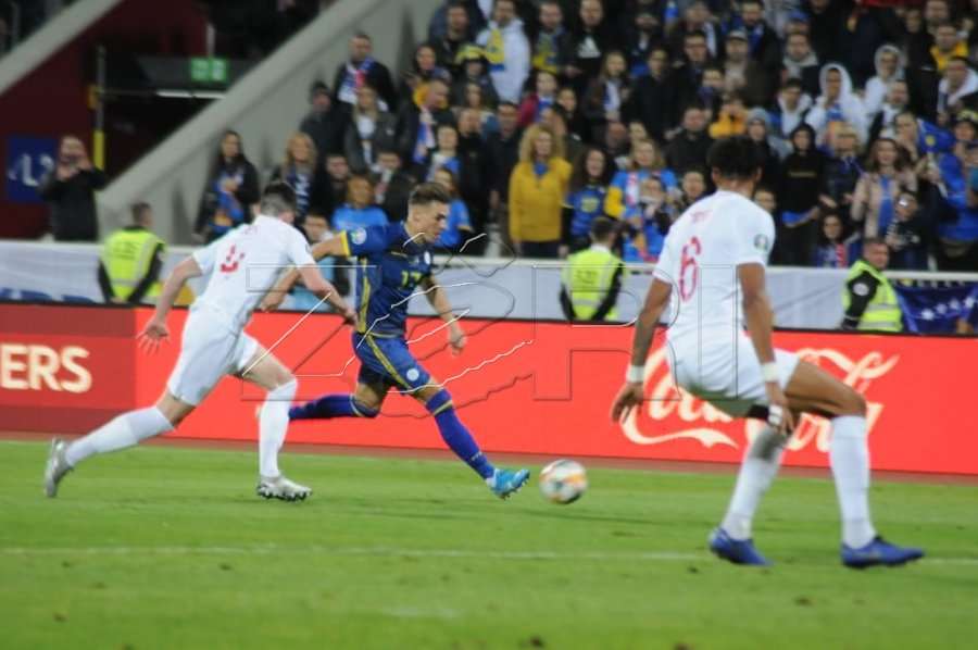 Kosova e mbyll ciklin eliminator për 'Euro 2020' me humbje të thellë nga Anglia