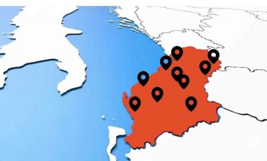 Pas presionit publik, Edi Rama largon hartën skandaloze ku Kosovën e bënte pjesë të Serbisë