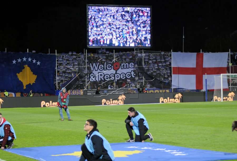 Kombëtarja angleze poston videon interesante nga ndeshja me Kosovën