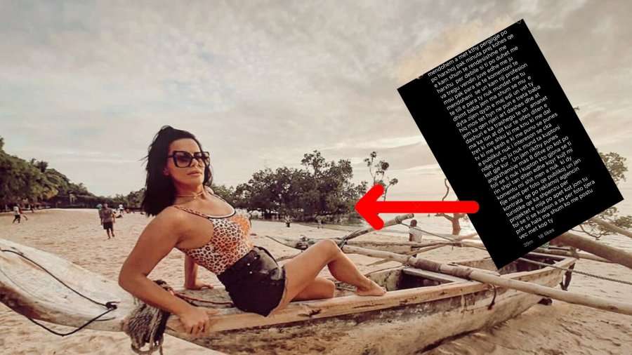 Një javë pasi babai i ndërroi jetë, Big Mama me foto ekspozuese – kritikohet ashpër nga ndjekësja