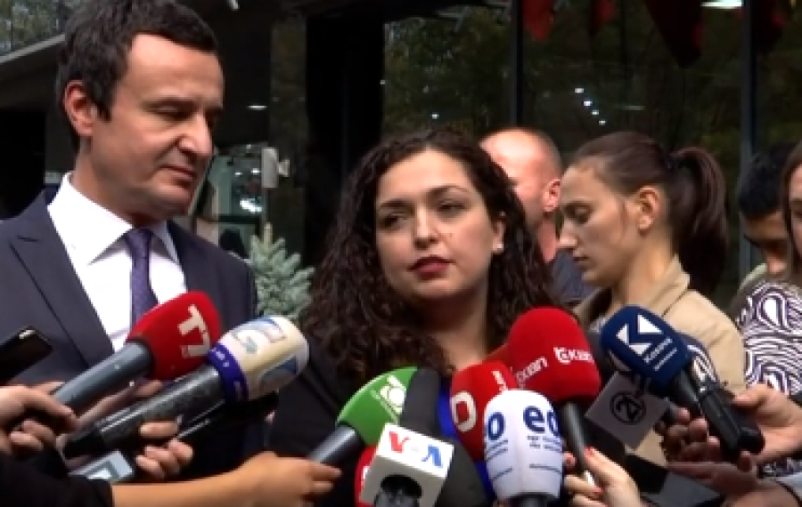 Kjo është deklarata e Vjosa Osmanit, pas takimit me Albin Kurtin