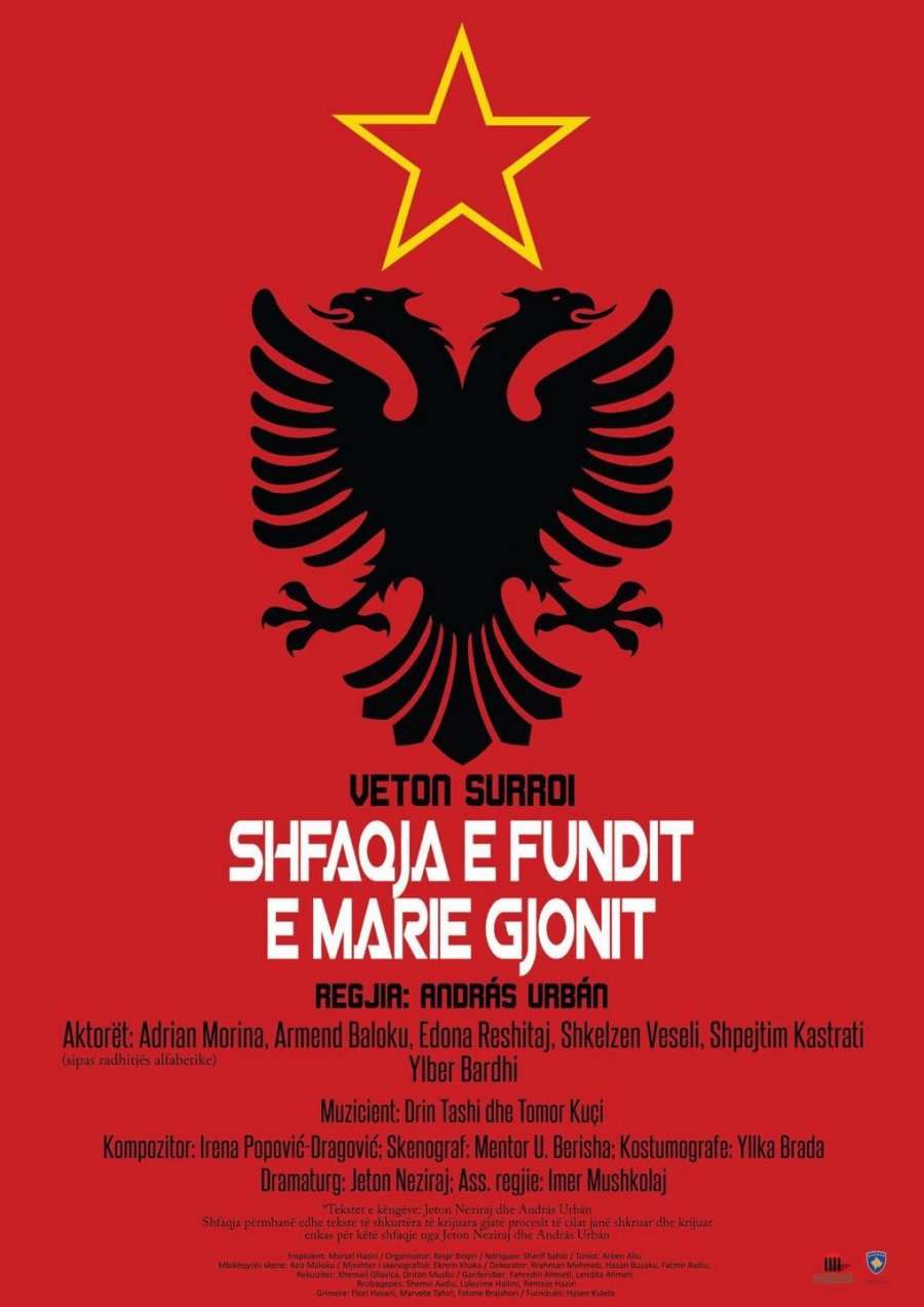 'Shfaqja e fundit e Marie Gjonit', sonte në TKK