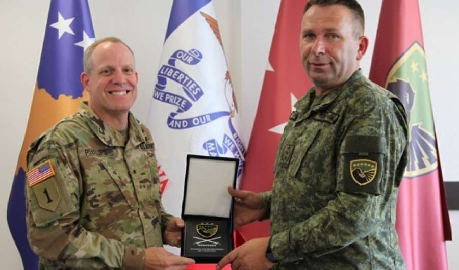 Rama priti gjeneralin Phillips nga Komanda e Ushtrisë Amerikane për Evropë