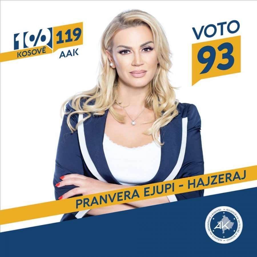 Pranvera Ejupi-Hajzeraj: Kosova 100% shtet, na prift e mbara