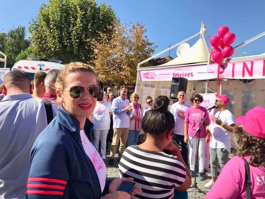 Pranvera Ejupi-Hajzeraj merr pjesë në maratonën ‘Race for the Cure’