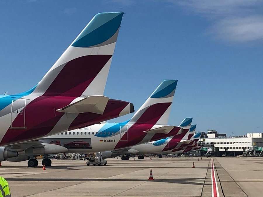 Aviokompania Eurowings do të realizojë fluturime në mes Gjermanisë dhe Evropës