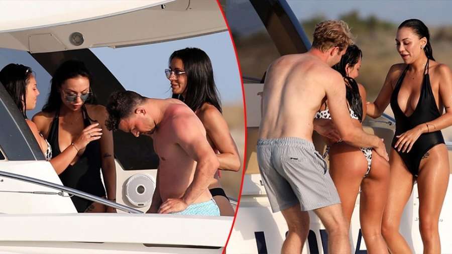 Xherdan Shaqiri kapet “mat” në Ibiza, organizon festë të çmendur me miqtë e tij dhe disa femra