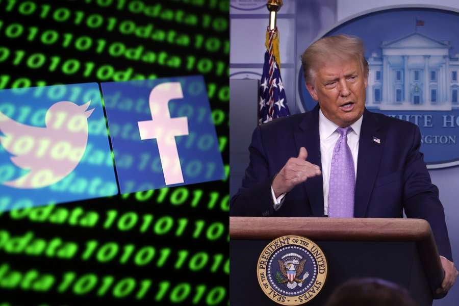 “Lufta” e Trumpit me rrjetet sociale, “Facebook”-u dhe “Twitter”-i i fshijnë postimet