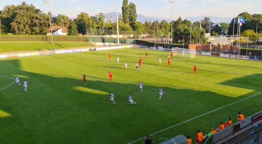 'Shpërthen' ndeshja në Zvicër, Xhevdet Shabani e dërgon Dritën në epërsi me një supergol