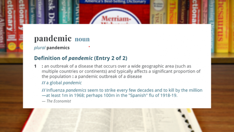 Merriam -Webster: “Pandemia” shpallet Fjala e Vitit