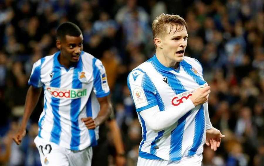 Real Sociedadi i Januzajt fiton në ndeshjen e parë gjysmëfinale të Kupës ndaj Mirandesit