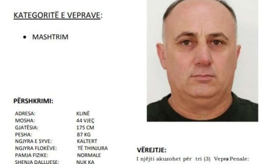 Policia kërkon ndihmën e qytetarëve për arrestimin e një të dyshuari për mashtrim