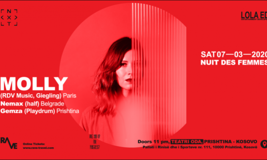 'Next Level' prezanton DJ dhe producentin e njohur Molly nga Parisi për ditën e gruas