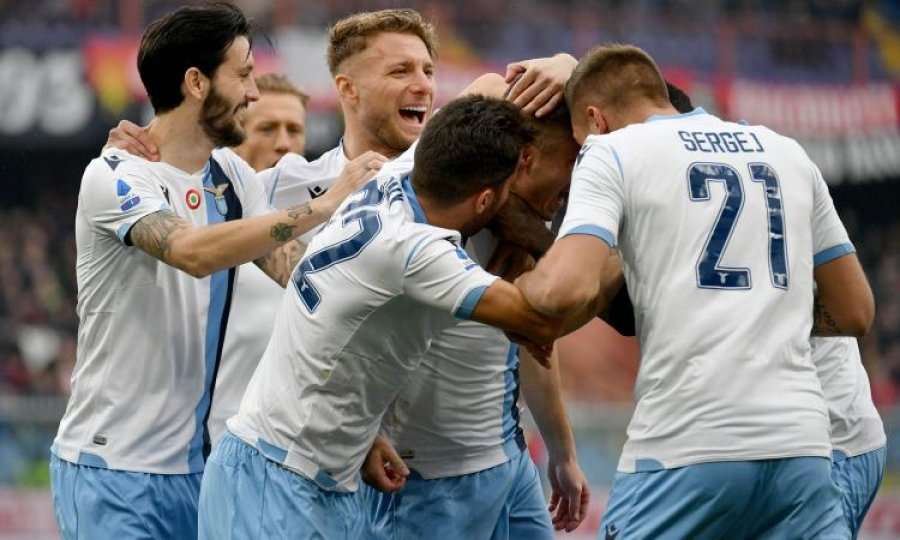 Lazio mban hapin me Juventusin, triumfon ndaj Genoas