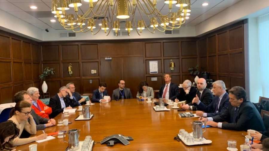 Thaçi: SHBA të ruajë fokusin në Kosovë dhe rajon