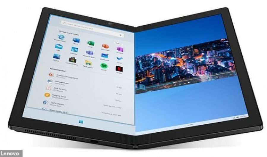 Lenovo sjell laptopin e parë të palosshëm në botë