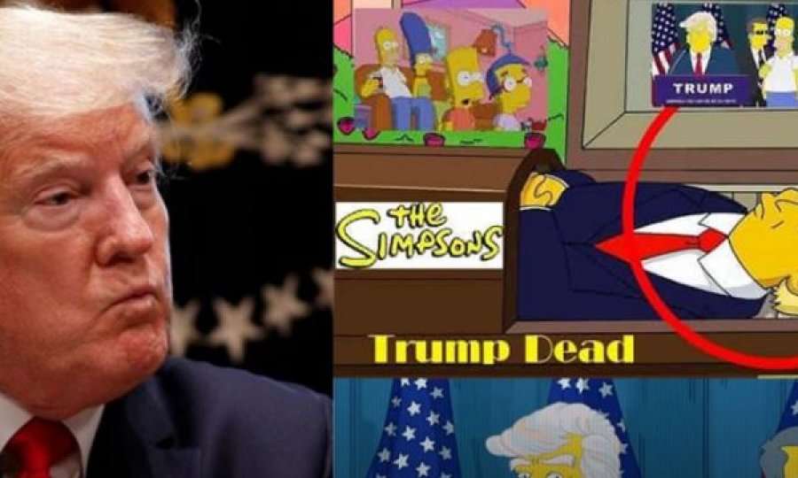 Parashikuan ardhjen e Trump në pushtet, “The Simpsons” paralajmëron fundin e presidentit amerikan?