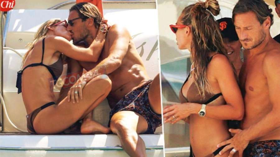 Totti e do edhe një fëmijë, përgjigja e gruas së tij është e rrallë